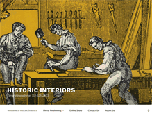 Tablet Screenshot of historicinteriors.com